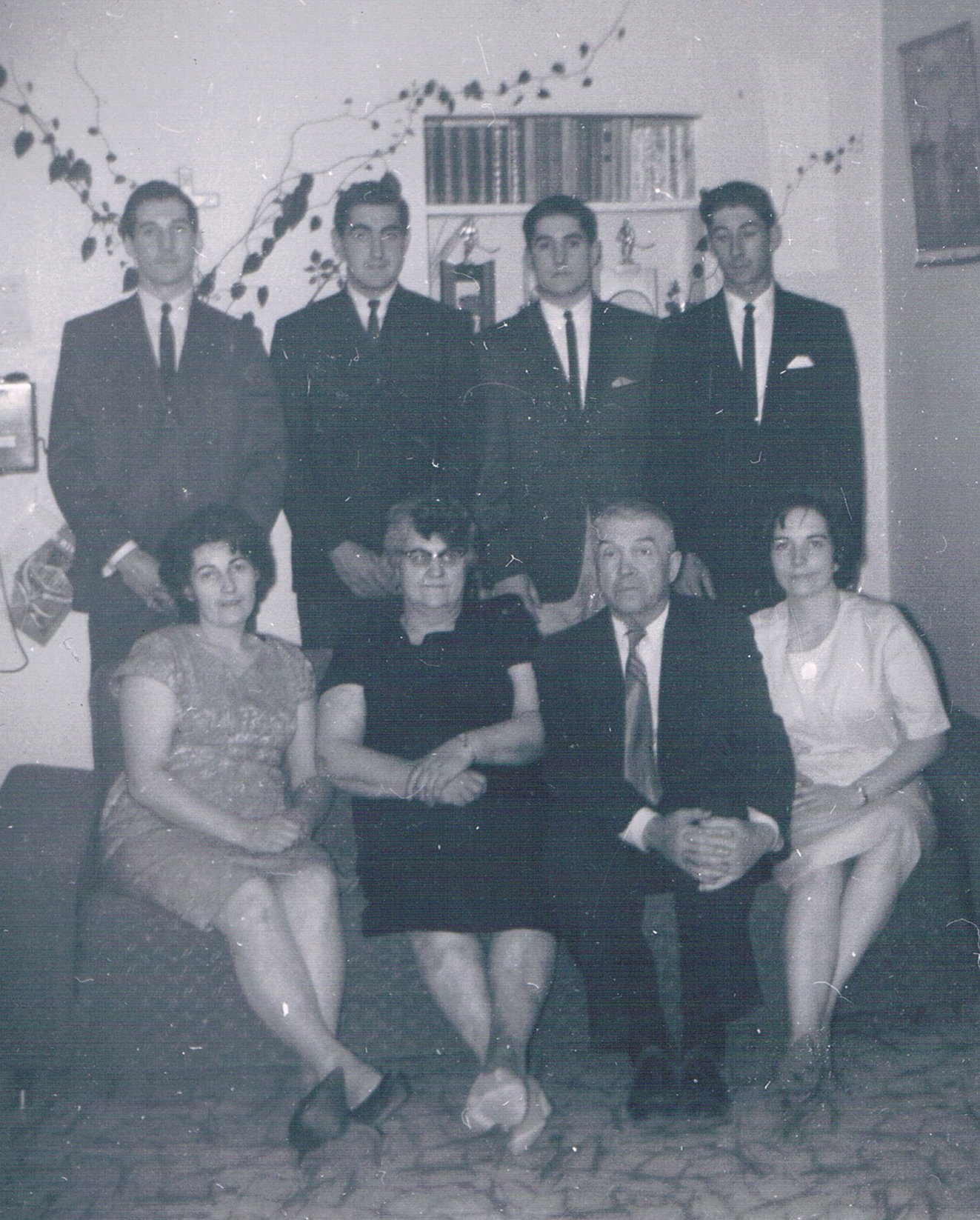 Photo: Joe Brooks Family 1959